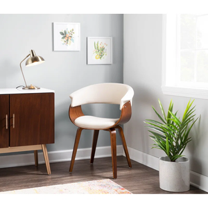 Modern Chair with Strong Frame and Soft <b>Cushion</b> Elegant Seating Furniture for Living Room Bedroom Kitchen Office and Home - Product Image 6