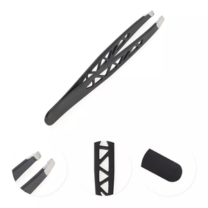 แหนบคิ้วแบบมืออาชีพพร้อมดีไซน์จับถนัดมือ แหนบความแม่นยำสูงสำหรับเครื่องมือตกแต่งคิ้ว - Product Image 3