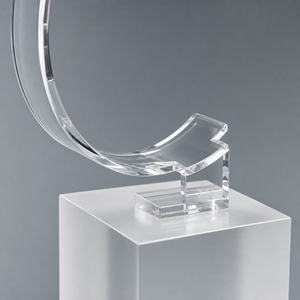 Présentoir à montres en acrylique à coins coupés - Design moderne pour un montage facile, utilisation sur bureau et décoration intérieure - Product Image 3