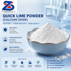 Oxyde de Calcium Industriel en Poudre Chaux Vive CaO Matière Minérale pour le Traitement Minier, la Séparation Minérale et la Métallurgie - Product Image 1
