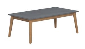 Table à manger d'extérieur moderne | Cadre en bois d'acacia + dessus en granit | Durable pour les patios, les jardins, les cours - Product Image 4