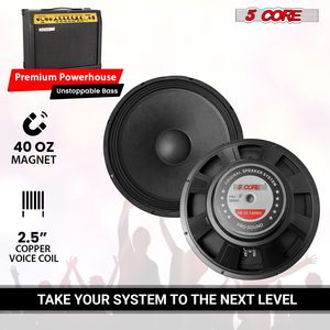 Altoparlante Professionale da 15 Pollici per Chitarra, 2000W 8 Ohm, Bassa Distorsione, per Amplificatori e Cabinet di Chitarra Elettrica - Product Image 5