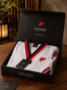 Uniforme de taekwondo premium confeccionado con tela resistente que ofrece comodidad, flexibilidad y un rendimiento confiable en cada día de entrenamiento. - Product Image 6