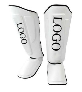 Protections de tibia MMA en gros, protège-jambes anti-choc pour le kickboxing, la boxe, l'entraînement, le sparring, équipement sportif professionnel - Product Image 1