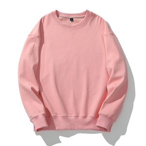 เสื้อสเวตเชิ้ตผ้าฟลีซคอกลมทรงหลวมแบบดรอปโชว์เดอร์สีส้มสำหรับผู้หญิง สไตล์สตรีทแวร์แสนสบาย ขายส่งในสหรัฐอเมริกา สหราชอาณาจักร ยุโรป รับผลิตแบบ OEM - Product Image 2