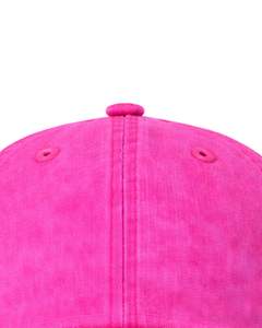 Gorra de Béisbol de Algodón Rosa Intenso, Lisa, Ajustable, Unisex, Deportiva, Informal, Transpirable, Cómoda, con Logotipo Personalizado, Gorras Premium - Product Image 5