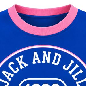 เสื้อยืดแขนสั้นคอกลมผ้าถักนุ่มสบายสำหรับผู้หญิง รุ่น Jack and Jill เหมาะสำหรับใส่ลำลองทุกวัน แฟชั่นเสื้อผ้าผู้หญิง - Product Image 3