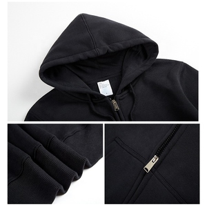 Sudaderas con Capucha Unisex de Tallas Grandes al por Mayor ODM/OEM – Sudadera con Cierre Completo y Logotipo Personalizado para Hombre y Mujer |   Ropa Casual Urbana Premium - Product Image 4