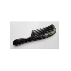 Peigne en corne naturelle fait à la main pour démêler les cheveux, soin capillaire sain et outil de toilettage quotidien - Product Image 2