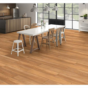 Baldosa de porcelana mate refinada de 8x48 diseñada para brindar un flujo de textura subtil y un equilibrio duradero para pisos interiores. - Product Image 1