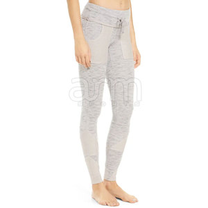Leggings de yoga respirants à taille élastique, prix d'usine, logo personnalisé, vente en gros, leggings de yoga les plus vendus - Product Image 4