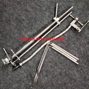 BISONS Vente en gros - Retracteur hépatique flexible laparoscopique Nathanson en acier inoxydable, support d'endoscope à 3 crochets, instrument chirurgical - Product Image 4