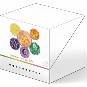 2026 Eeveelution Coin Set Box 17.5 PTCG Terrasstal Festival Booster Box Chinois Cartes à collectionner d'anime Boîte mystère - Product Image 1