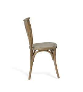 High Quality Solid Teak Wood <b>Dining</b> <b>Chair</b> with Woven Natural Rattan Seat-Waterproof Eco-Friendly Durable Indoor/Outdoor Use - Product Image 6