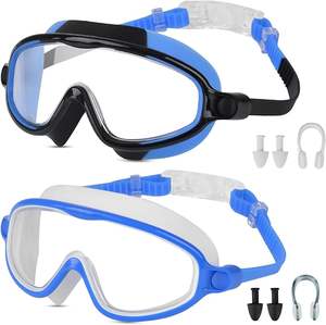 Gafas de Natación Personalizadas de Alta Calidad con Correa de Silicona Ajustable, Ecológicas, Impermeables, Antivaho y con Protección UV Profesional - Product Image 1