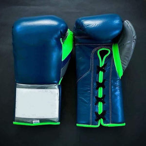 Gants de boxe d'entraînement en cuir de haute qualité, personnalisables avec logo, très demandés, pour usage extérieur, antidérapants et légers - Product Image 1