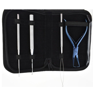 Kit de Herramientas para Extensiones de Cabello de Acero Inoxidable, Plástico y Metal, Precio al por Mayor, Alta Calidad, Duradero, Ligero y Reutilizable para Uso Estético - Product Image 3