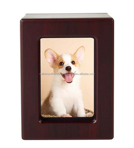 Caja de urna de madera más vendida para cenizas de mascotas Urnas de cremación de madera para cenizas de gatos y perros Urnas de palisandro a bajo precio - Product Image 3