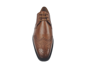 Zapatos Oxford Dlords Gad Penny para Hombre, Color Marrón, de Piel Vacuna, con Punta en Pico, para Vestir, Oficina, Carrera Profesional, Color Sólido, Entresuela de EVA, Suela de Goma - Product Image 2