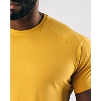 Erkek Bol Kesim Sportif Çevre Dostu Pamuklu Jersey Spor Salonu Tişörtü Hızlı Kuruyan Nefes Alabilen Fitness Antrenman Tişörtü Özelleştirilebilir Pakistan
