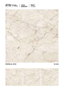 Carrelage en porcelaine texturé élégant effet mat 600x600mm, surface céramique décorative, revêtement mural et de sol durable de qualité supérieure - Product Image 3