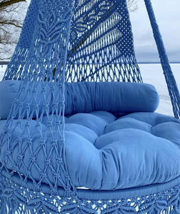 Extra Large Hanging Chair Macrame Swing Seat Balcony Garden Decor - Product Image 2