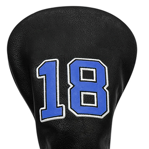 OEM Service Custom Embroidery Logo <b>Golf</b> Head Covers High Quality Genuine Leather <b>Golf</b> Club Headcover Set For Sale - Product Image 6