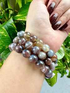 Pulsera de Resina Acrílica Geométrica al por Mayor para Mujer, Brazalete Elástico de Moda Casual con Bloques Artísticos, Joyería de Personalidad, DISEÑO FLORAL - Product Image 4