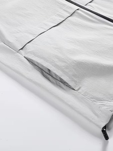 Conjunto de Chaqueta Softshell Transpirable para Hombre, Verano, Casual, Tacto Fresco, Unisex, Blanco, Secado Rápido, Ropa de Verano para Exteriores - Product Image 4