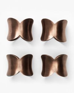 Anillos de Servilleta de Metal Dorado de Diseño Moderno y Antiguo, Ecológicos, Personalizados al por Mayor, para Fiestas, Bodas, Restaurantes, Hechos a Mano - Product Image 2