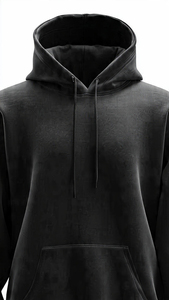 Sudadera con Capucha Unisex de Alta Calidad, Mezcla de Algodón y Poliéster, Bolsillo Tipo Canguro, Cordón Ajustable, Proveedor Mayorista con Logotipo Personalizado - Product Image 5
