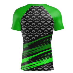 OEM <b>Design</b> <b>Compression</b> MMA Rashguard for Mens <b>Custom</b> Sublimated Printed Rash Guards Wholesale Performance Training Rash Vest - Product Image 2