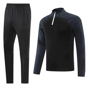 Survêtement de football à demi-zip, nouveau style, haute qualité, pour hommes, veste d'entraînement à manches longues pour équipes de football - Product Image 6
