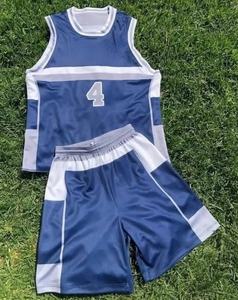 Uniforme de Baloncesto Personalizado al por Mayor de Alta Calidad, Conjunto de Sublimación de Camisetas de Fútbol Unisex, Impresión de Logotipo Personalizado, Bordado en la Parte Superior - Product Image 4