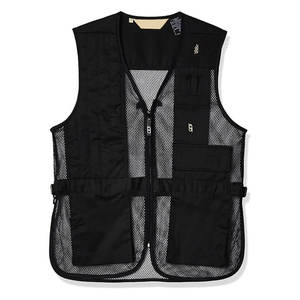 เสื้อกั๊กสำหรับล่าสัตว์สีเขียวมะกอกสำหรับผู้ชาย ยี่ห้อ Allen ผ้าตาข่าย ระบายอากาศ กันลม เป็นมิตรกับสิ่งแวดล้อม คอวี ลำลอง สำหรับกิจกรรมกลางแจ้ง มีหลายกระเป๋า - Product Image 6