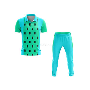 High Quality Customized Logo Printing New Design Light Weight Sports Wear <b>Cricket</b> Uniform For Adults - Product Image 4