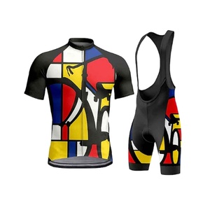 Elite Edition Custom <b>Cycling</b> Uniform Regular Fit Windproof Training & <b>Padded</b> <b>Shorts</b> Set 100% Polyester <b>Cycling</b> Jersey - Product Image 2