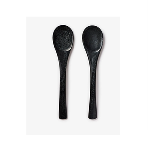Cuchara de postre de resina colorida con producto hecho a mano para utensilios de cocina y vajilla de restaurantes, artículo al por mayor. - Product Image 3