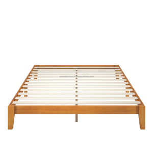 Cadres de lit en bois minimalistes abordables, meubles de chambre durables, utilisation domestique, directement de l'usine en Indonésie - Product Image 2