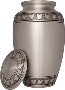 Urnas Funerarias Decorativas de Latón para Cenizas de Adultos, Urnas Hechas a Mano para Hombres y Mujeres - Product Image 1