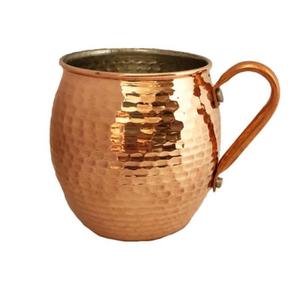 Polish Copper Beer Tankard Eco Friendly Food Grade BPA Free Copper Moscow Mule <b>Mug</b> With Brass Handle Customizable Designs - Product Image 5