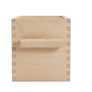 Organizador Multiusos de Madera Natural, Madera de Abedul Marrón Claro, Caddy de Madera Hecho a Mano en India para Cocina, Suministrado por India - Product Image 4