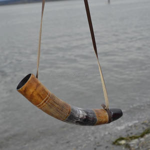 Auténtico Cuerno de Buey, Vaca o Búfalo, Sonido Fuerte y Claro, Hecho a Mano para Señalización al Aire Libre, Caza, Festivales y Eventos Tribales - Product Image 4