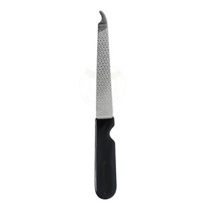 Custom Logo Professional Double-Sided Stainless Steel <b>Nail</b> <b>File</b> with Custom Grit for Manicure Pedicure (Classical/Luxury Style) - Product Image 1