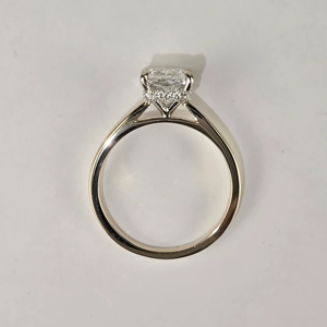 2 CT 18k Gold Lab Grown IGI Certified F VS1 Radiant Cut <b>Diamond</b> Engagement Wedding Anniversary <b>Ring</b> - Product Image 6
