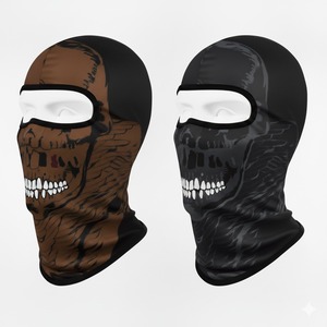 Thermal Sky Mask for Cold Weather <b>Skiing</b> Running Hunting Snowboarding <b>Balaclava</b> Full Face Winter Knitting 3 Holes Cover - Product Image 1