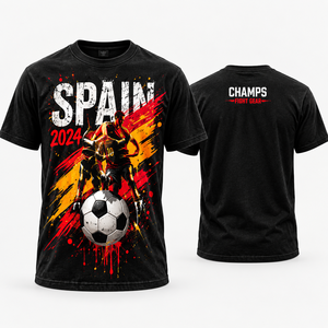 เสื้อยืดคอกลมแขนสั้นผ้าฝ้ายเรียบสำหรับผู้ชายแบบ OEM สั่งทำได้ - Product Image 1