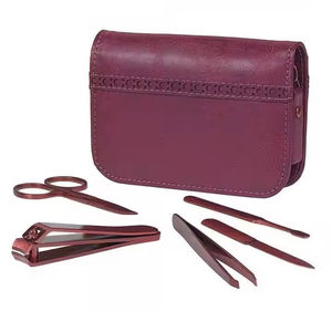 Set de Manicura y Pedicura Portátil Clásico 4 en 1, Kit de Cuidado de Uñas de Acero Inoxidable, Cortaúñas, Herramientas para Cutículas, Estuche de Viaje, Logotipo Personalizado - Product Image 4