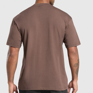 T-shirt en coton personnalisé en gros pour hommes, femmes et unisexe, manches courtes, col rond, t-shirt décontracté, tissu de qualité supérieure, vêtements streetwear - Product Image 4