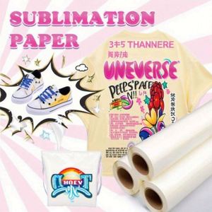 OEM Custom White <b>Paper</b> <b>Transfer</b> <b>Paper</b> <b>for</b> Sublimation <b>for</b> Dark <b>Fabric</b> Clothing Application - Product Image 2